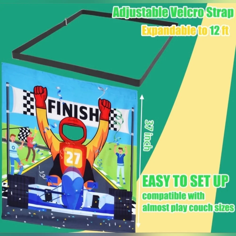 NEW Play Panel for Toddler Couch Sofa Racing Race Car Theme